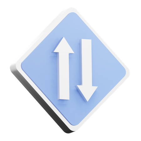 Bidireccional  3D Icon