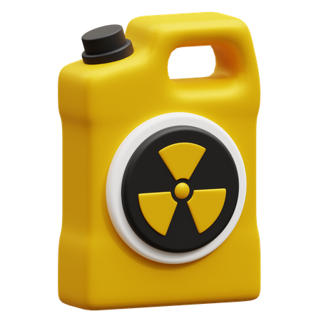 Bidón nuclear  3D Icon