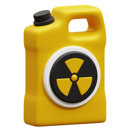 Bidón nuclear  3D Icon