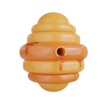 Bienenstock  3D Icon