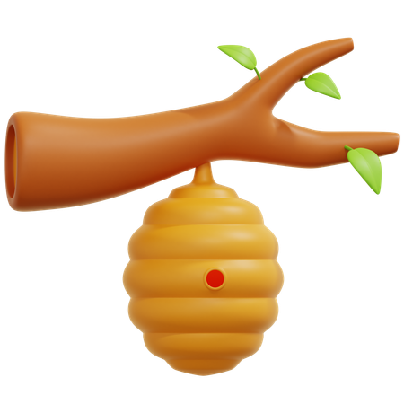 Bienenstock  3D Icon