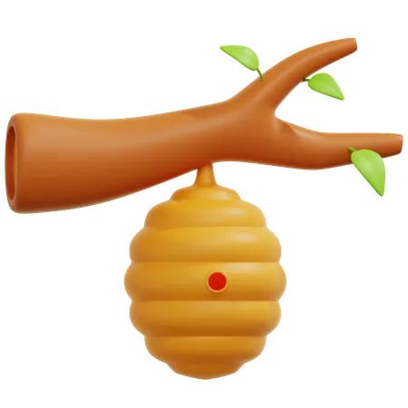 Bienenstock  3D Icon