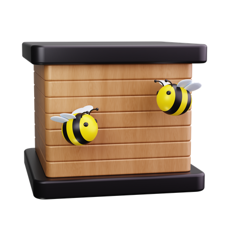 Bienenstock  3D Icon