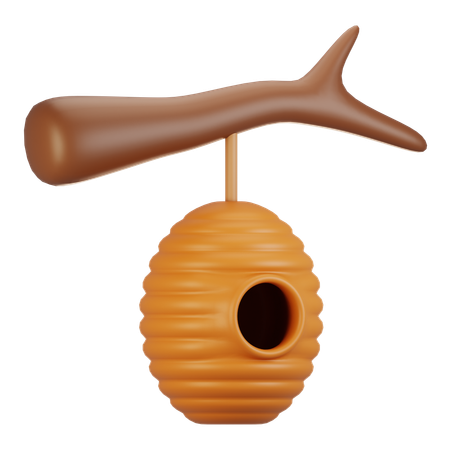 Bienenstock  3D Icon