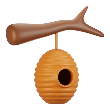 Bienenstock  3D Icon