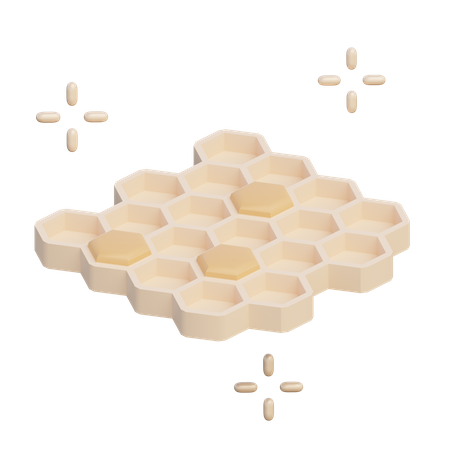 Bienenstock  3D Illustration