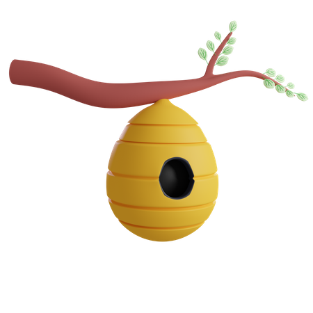 Bienenstock  3D Icon