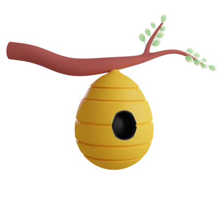 Bienenstock  3D Icon