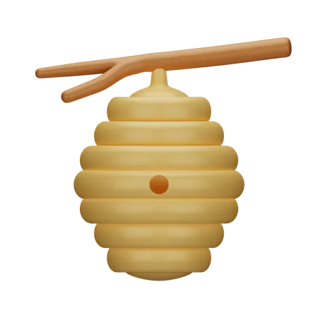 Bienenstock  3D Icon