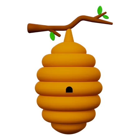 Bienenstock  3D Icon