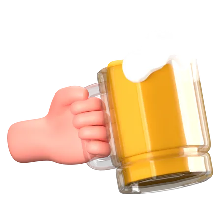 Bière  3D Icon