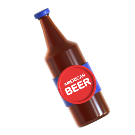 Bière américaine  3D Icon