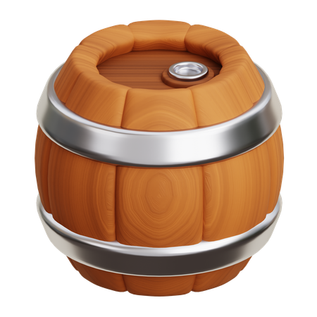 Bierfass  3D Icon