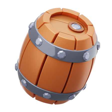 Bierfass  3D Icon