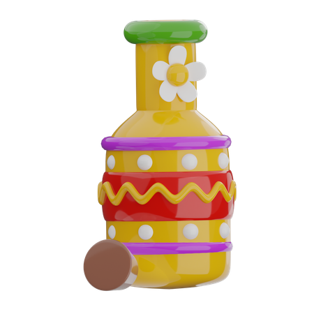 Bierflasche  3D Icon