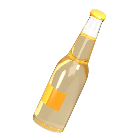 Bierflasche  3D Icon