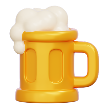 Bierglas  3D Icon