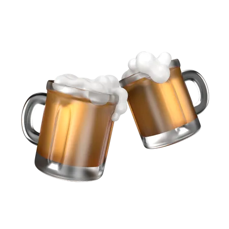 Bierglas  3D Icon