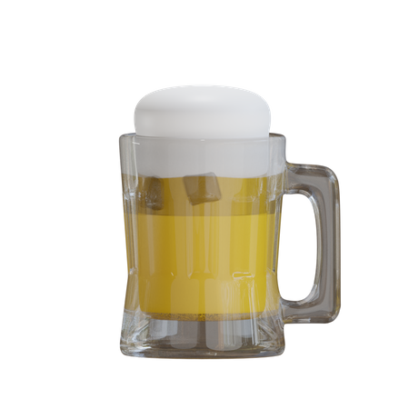 Biergläser  3D Icon