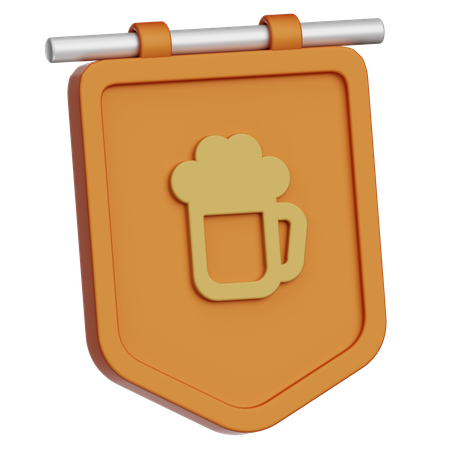 Bierladentafel  3D Icon