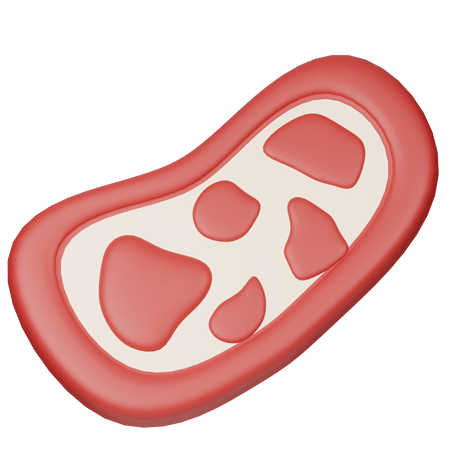 Carne de bife  3D Icon