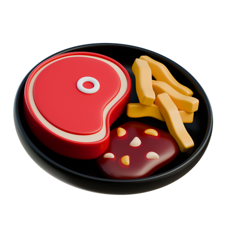 Bife  3D Icon