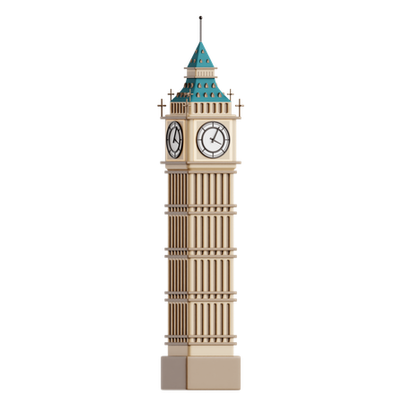 Big Ben  3D Icon