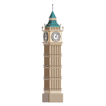 Big Ben  3D Icon