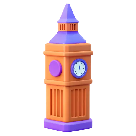 Big Ben  3D Icon