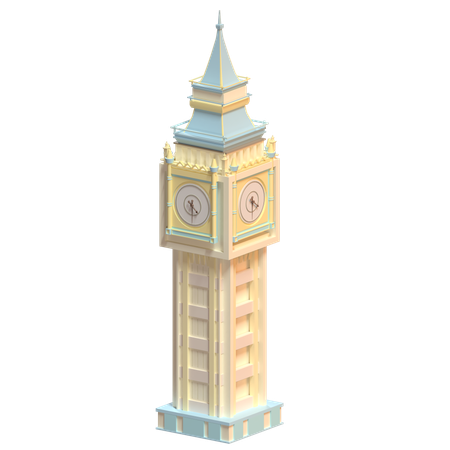 Big Ben  3D Icon
