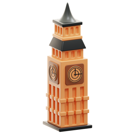 Big Ben  3D Icon