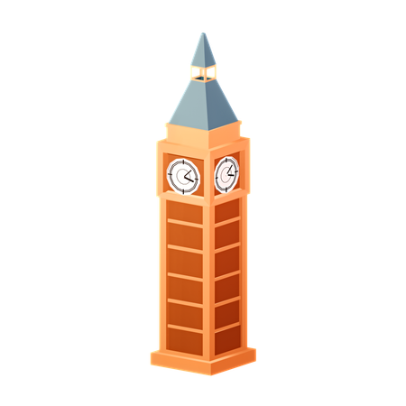 Big Ben2  3D Icon