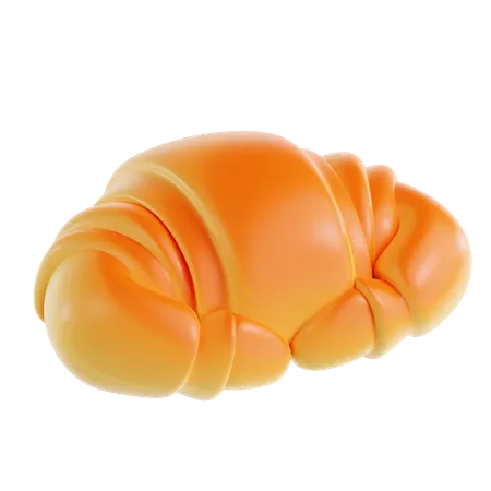 Big Croissant  3D Icon