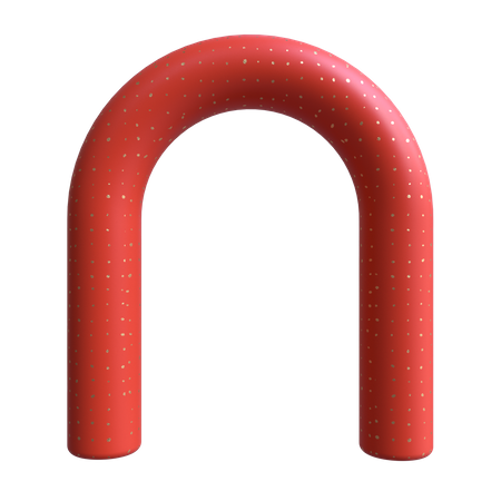 Big Cylindrical Arch  3D Icon