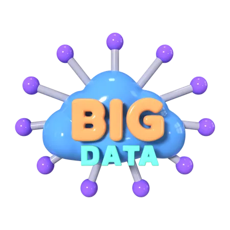 This Is Big Data 3 D Render Illustration Icon It Comes As A High Resolution PNG File Isolated On A Transparent Background The Available 3 D Model File Formats Include BLEND OBJ FBX And GLTF 3D Icon