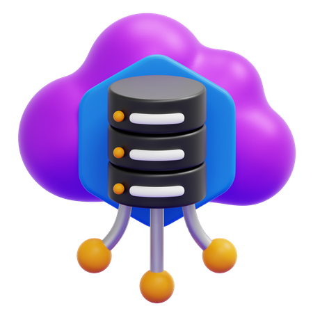 Big Data  3D Icon