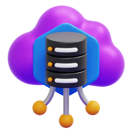 Big Data  3D Icon