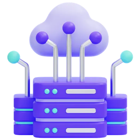 Big Data  3D Icon