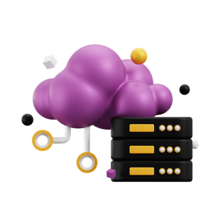 Big Data  3D Icon