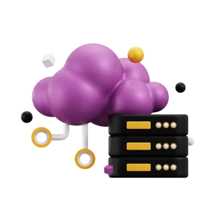 Big Data  3D Icon