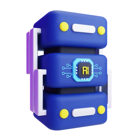 Big Data  3D Icon
