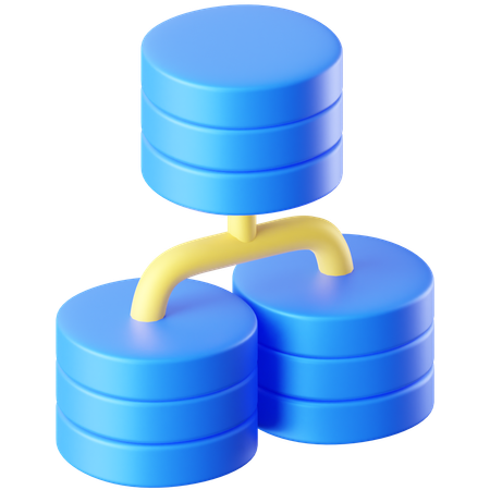 Big Data  3D Icon