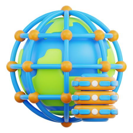 Big data  3D Icon