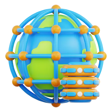 Big data  3D Icon