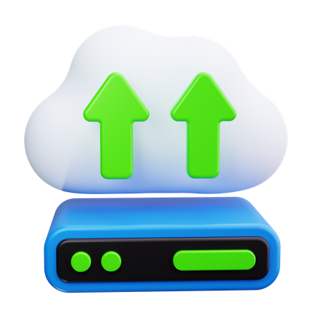 Big Data  3D Icon