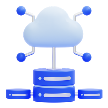 Big Data  3D Icon