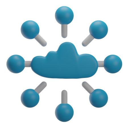 Big Data  3D Icon
