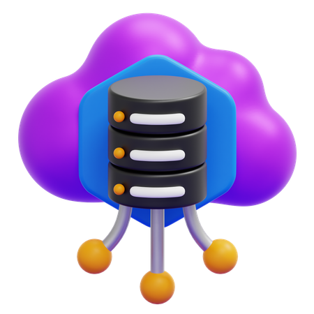 Big Data  3D Icon