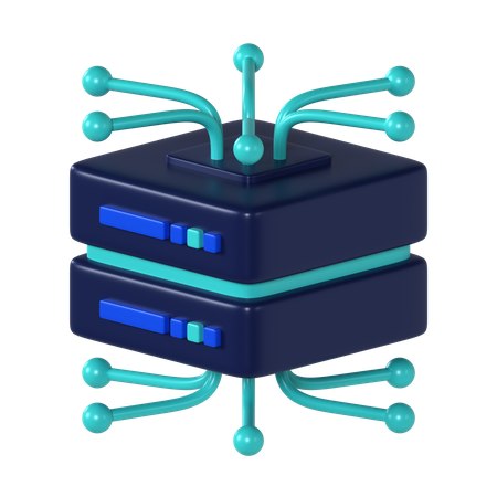 Big Data  3D Icon