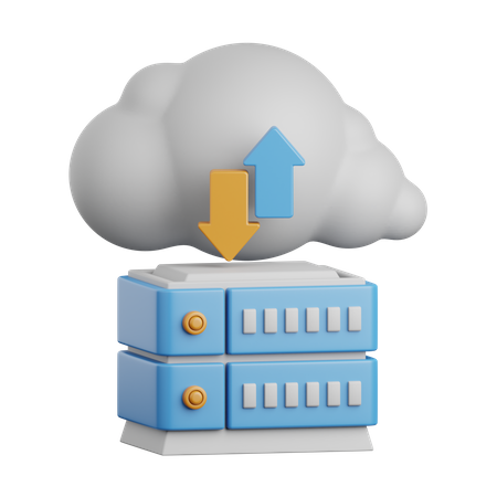 Big Data  3D Icon